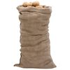 vidaXL Sacs en jute 5 pcs 65x135 cm 100 % jute 220 g/m&sup2;