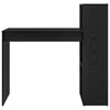 vidaXL Bureau Chêne noir 108 x 55 x 103.5 cm Bois d'ingénierie