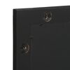 vidaXL Ensemble de meubles salle de bain 2 pcs noir bois d'ing&eacute;nierie