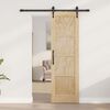 vidaXL Porte coulissante ORKDAL Marron 61 x 198,5 cm