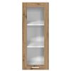 vidaXL Armoire suspendue avec porte Ch&ecirc;ne artisanal 40 x 31 x 100 cm
