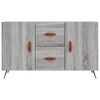 vidaXL Buffet sonoma gris 100x36x60 cm bois d'ing&eacute;nierie