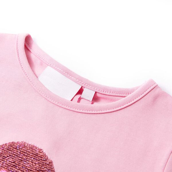 T-shirt enfants rose vif 128