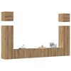 vidaXL Ensemble de meuble TV mural 6 pcs ch&ecirc;ne artisanal