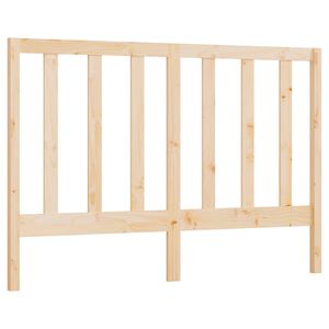 vidaXL T&ecirc;te de lit 141x4x100 cm Bois massif de pin