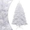 vidaXL Sapin de No&euml;l artificiel &agrave; charni&egrave;res avec neige floqu&eacute;e 210 cm