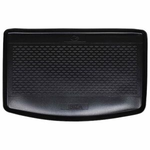 vidaXL Tapis de coffre Noir Caoutchouc