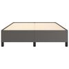 vidaXL Cadre de lit sans matelas gris 140x200 cm similicuir