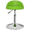 vidaXL Chaises pivotantes &agrave; manger lot de 4 vert similicuir
