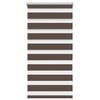 vidaXL Store Zebra 60,9 x 120 cm, largeur du tissu 56,7 cm, couleur caf&eacute;
