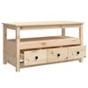 vidaXL Table basse 102x49x55 cm Bois massif de pin