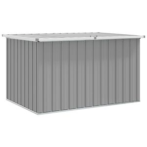 vidaXL Bo&icirc;te de rangement de jardin Gris 150x101x91 cm