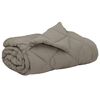 vidaXL Duvet d'&eacute;t&eacute; simple 200 x 200 cm &Eacute;t&eacute; 200 gsm Gris clair
