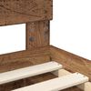 vidaXL Cadre de lit Bois ancien 160 x 200 cm Bois d'ing&eacute;nierie