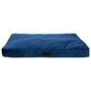 DISTRICT70 Oreiller pour chien VELURO Bleu