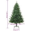 vidaXL Sapin de No&euml;l artificiel Vert 180 cm PVC et PE