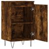 vidaXL Buffets 2 pcs ch&ecirc;ne fum&eacute; 40x35x70 cm bois d'ing&eacute;nierie