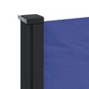 vidaXL Auvent lat&eacute;ral r&eacute;tractable bleu 180x500 cm
