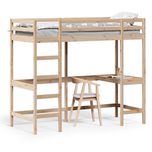 vidaXL Lit superpos&eacute; sans matelas 80x200 cm bois massif de pin