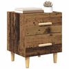 vidaXL Armoire de lit Bois ancien 40 x 35 x 47.5cm Bois d'ing&eacute;nierie