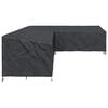 vidaXL Housse pour meubles Noir 330 x 255 x 80 cm Tissu Oxford 210D