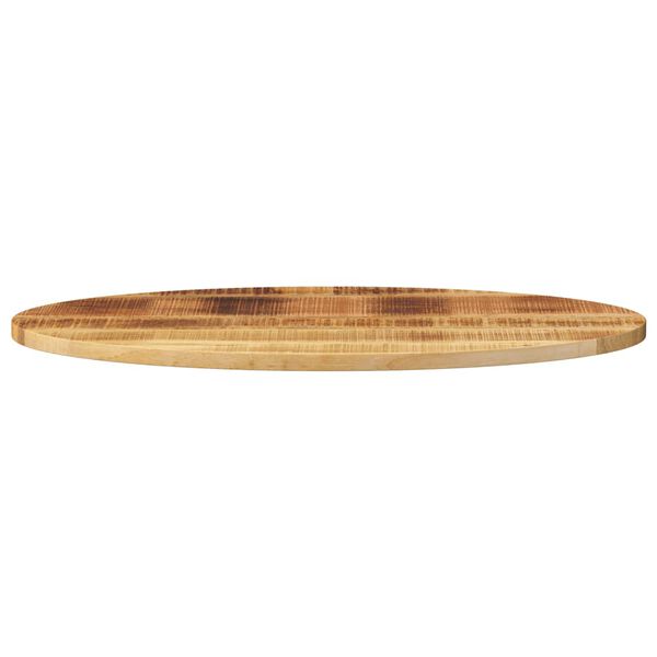 vidaXL Dessus de table 110x50x3,8 cm ovale bois massif de manguier