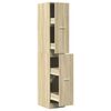 vidaXL Armoire d'apothicaire ch&ecirc;ne sonoma bois d'ing&eacute;nierie