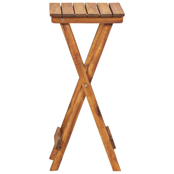 vidaXL Support pour plantes 30x30x67 cm Bois d'acacia solide