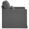 vidaXL Canap&eacute; 180cm Gris fonc&eacute; M&eacute;tал