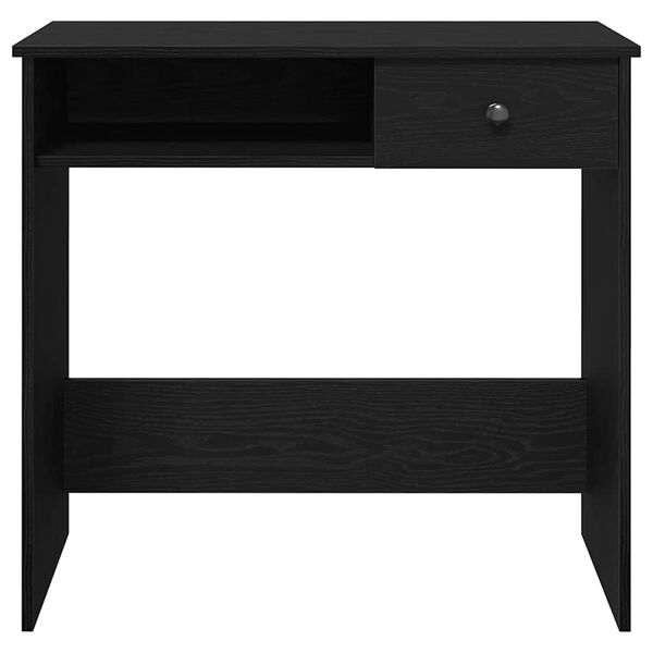 vidaXL Bureau Noir 80x40x75 cm Agglom&eacute;r&eacute;