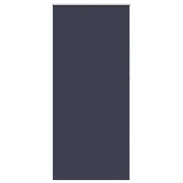 vidaXL Store enrouleur occultant 124,4 x 230 cm, largeur du tissu 120 cm, coloris marine