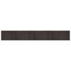 vidaXL Tapis rectangulaire marron fonc&eacute; 70x500 cm bambou