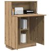 vidaXL Bureau Chêne artisanal 71.5 x 31.5 x 106.5 cm Bois d'ingénierie