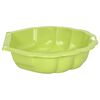 vidaXL Bacs &agrave; sable 2 pcs Vert 77x87x21 cm Plastique