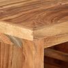 vidaXL Chariot de cuisine 80x45x91 cm Bois d'acacia massif
