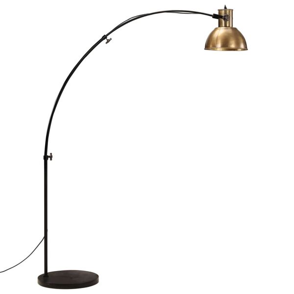 vidaXL Lampadaire 25 W laiton antique 150 cm E27