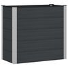 vidaXL Jardini&egrave;re sur&eacute;lev&eacute;e Noir 100 x 50 x 91 cm WPC et Aluminium