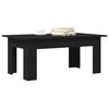 vidaXL Table basse Ch&ecirc;ne noir 100 x 60 x 42 cm Bois d'ing&eacute;nierie