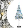 vidaXL Sapin de No&euml;l avec 300 LED Blanc 180 cm PE et Acier