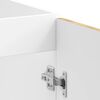 vidaXL Meuble de base de lavabo Lucca ch&ecirc;ne artisanal bois ing&eacute;nierie