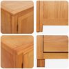 vidaXL Ensemble de meubles de rangement Marron Bois d'ing&eacute;nierie