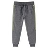 Pantalon de surv&ecirc;tement pour enfants gris m&eacute;lang&eacute; 104