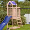 vidaXL Tour de jeu Marron 52,5 x 110,5 x 215 cm Bois solide de Douglas
