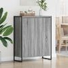 vidaXL Cabinet &agrave; chaussures avec stockage Gris Sonoma 79 x 36 x 100 cm
