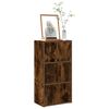 vidaXL Biblioth&egrave;que ch&ecirc;ne fum&eacute; 40x24x77 cm bois d'ing&eacute;nierie