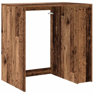 vidaXL Armoire pour machine &agrave; laver Bois ancien 87 x 60 x 89 cm