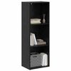 vidaXL &Eacute;tag&egrave;re Ch&ecirc;ne noir 40 x 30 x 114 cm Bois d'ing&eacute;nierie