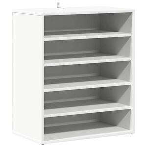 vidaXL Meubles &agrave; chaussures 60 x 35 x 70 cm Blanc