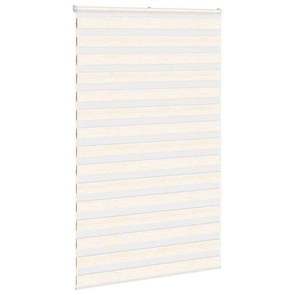 vidaXL Store z&egrave;bre beige marbr&eacute; largeur du tissu 135,9 cm polyester
