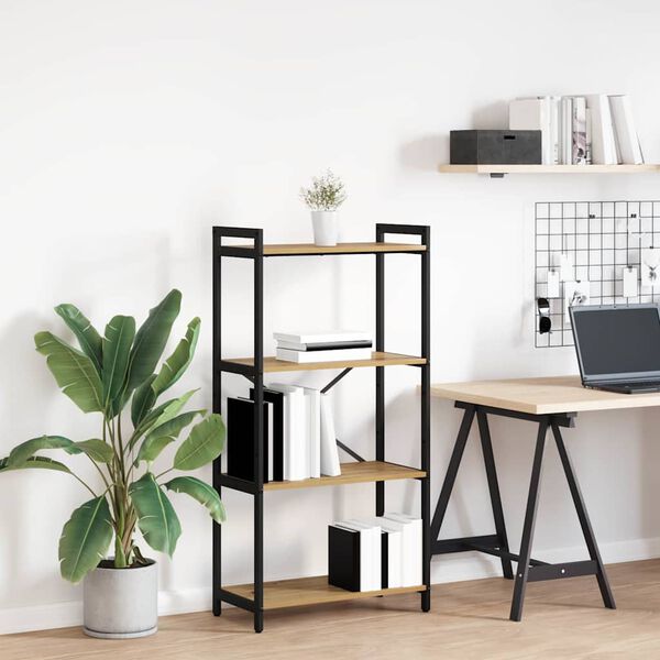 vidaXL &Eacute;tag&egrave;re Ch&ecirc;ne artisanal 40 x 30 x 85 cm Bois d'ing&eacute;nierie